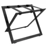 Luggage rack stainless steel black