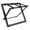 Luggage rack stainless steel black