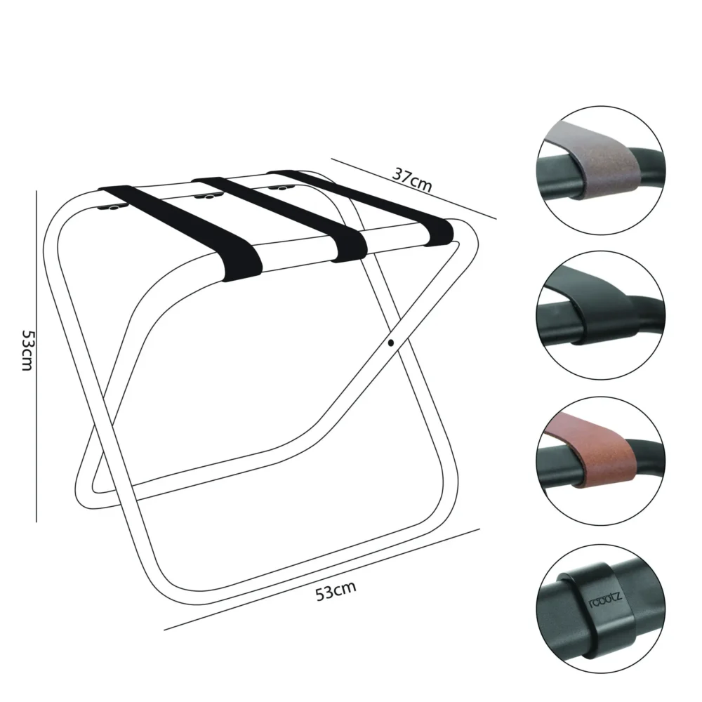 TRAVELER Luggage rack stainless steel