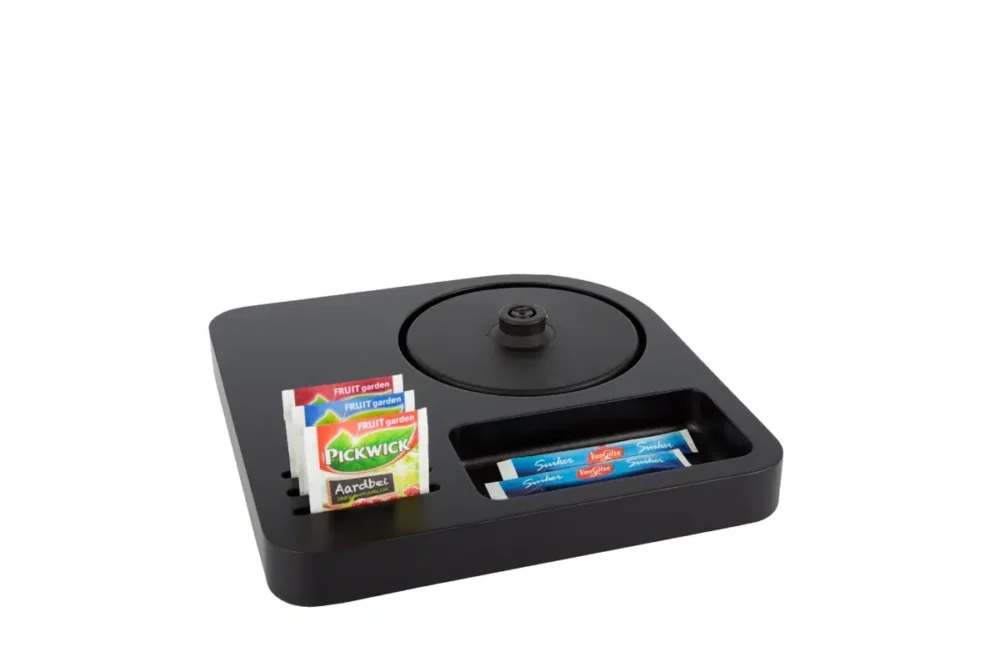 Compact hotel tray Black