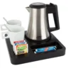 Compact hotel tray Black - SLIM