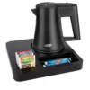 Compact hotel tray Black - SLIM