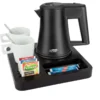 Compact hotel tray Black - SLIM