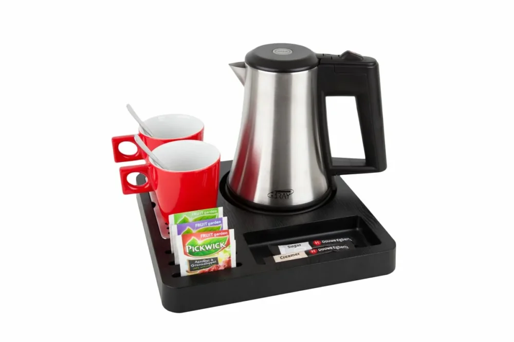 Compact tea tray - SQUARE