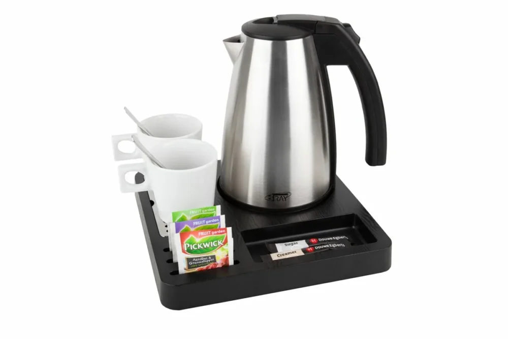 Compact tea tray - SQUARE