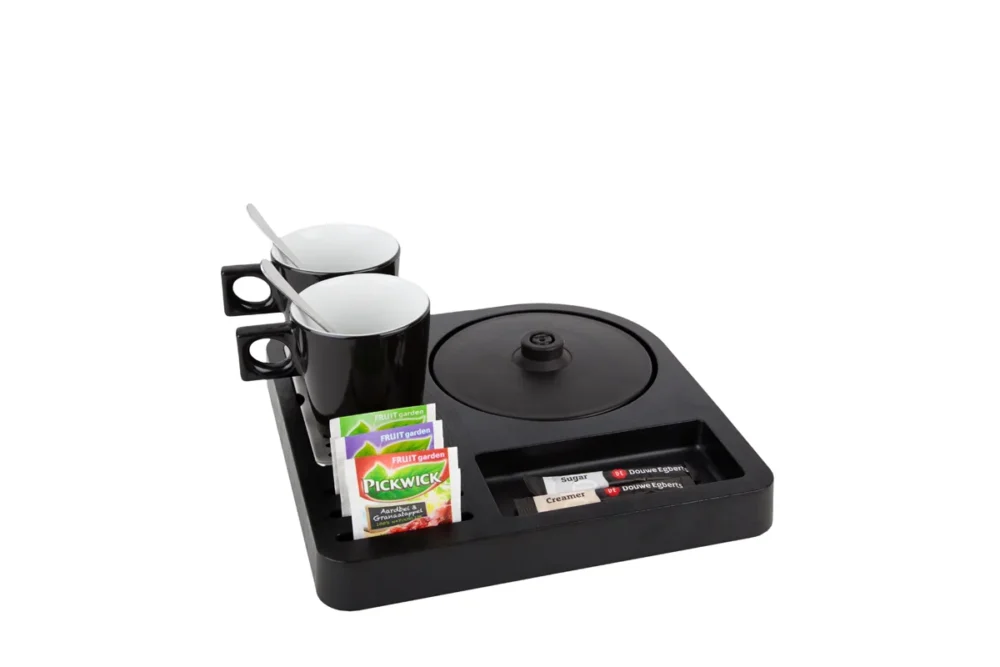 Compact tea tray - SQUARE