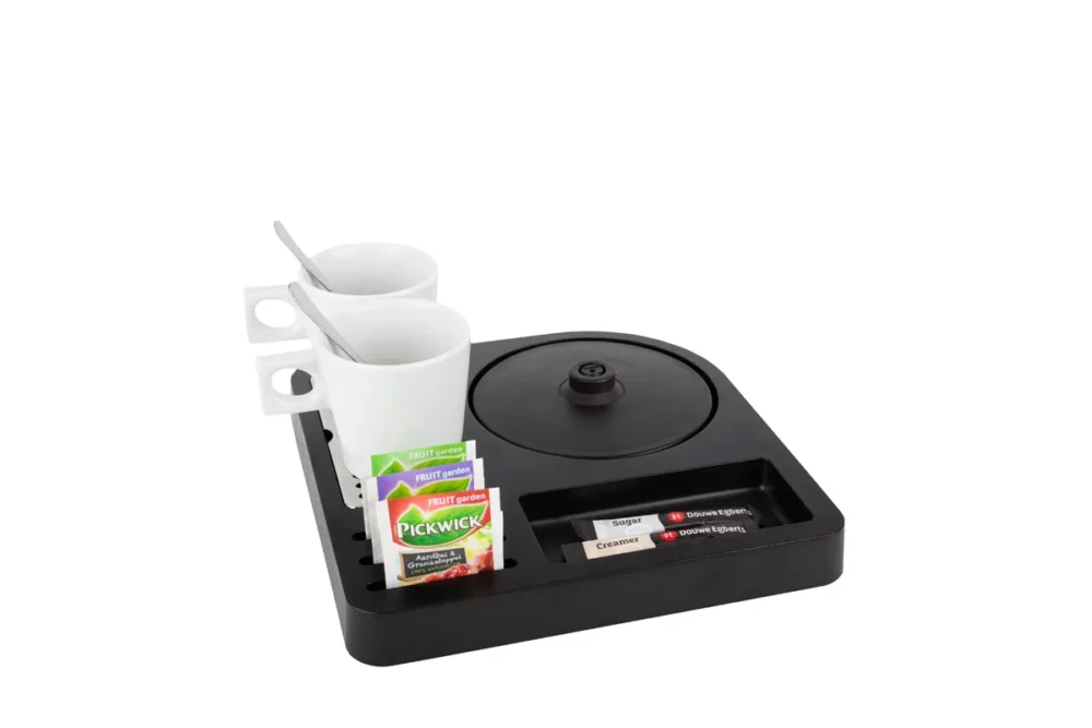 Compact tea tray - SQUARE