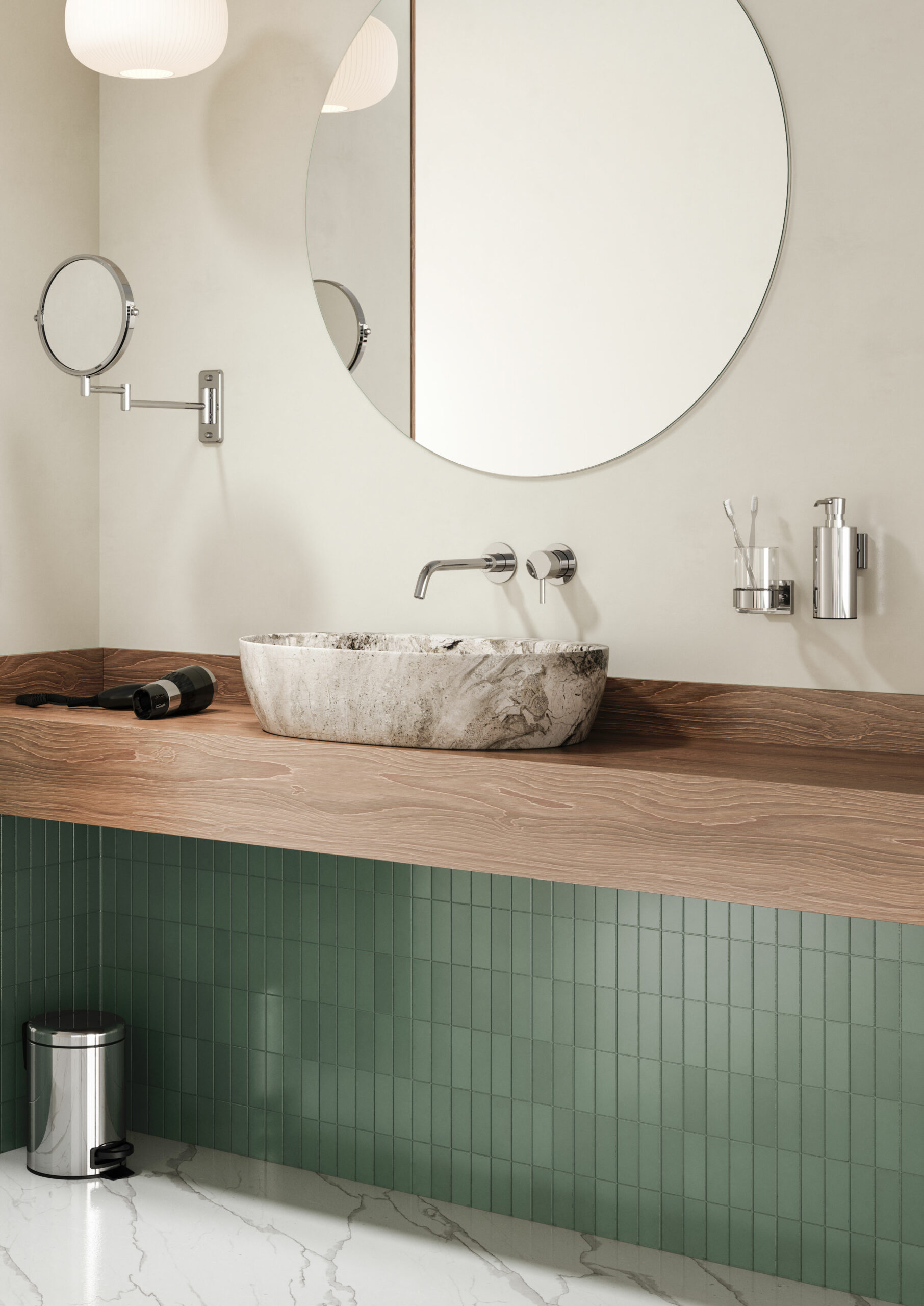 Chrome Bathroom Accessories Nelio Collection by Geesa