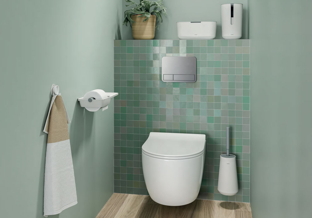 TESS smart bathroom accessories for hotel collection by Tiger