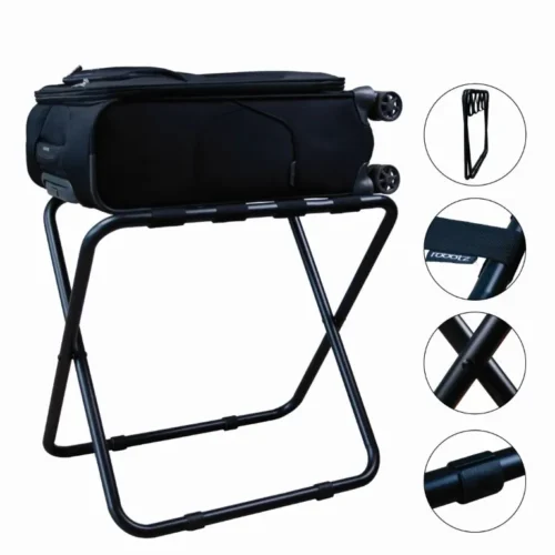 Black Steel Luggage Racks