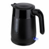 Budget kettle for hotels 1 litre black color