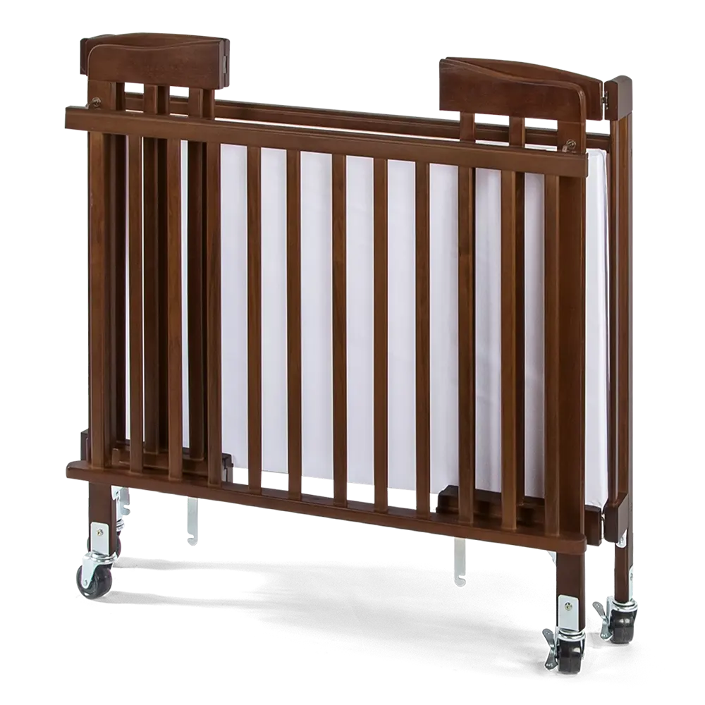 Baby crib mahogany Limea closed space safer