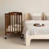 Baby crib mahogany Limea hotel bed room