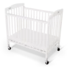 Baby crib white Limea for hotel