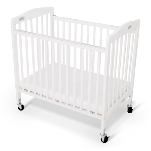 Baby crib white Limea for hotel