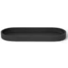 Medium size amenity tray black