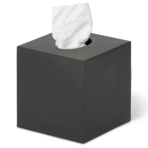 Tissue box square for hotel cover